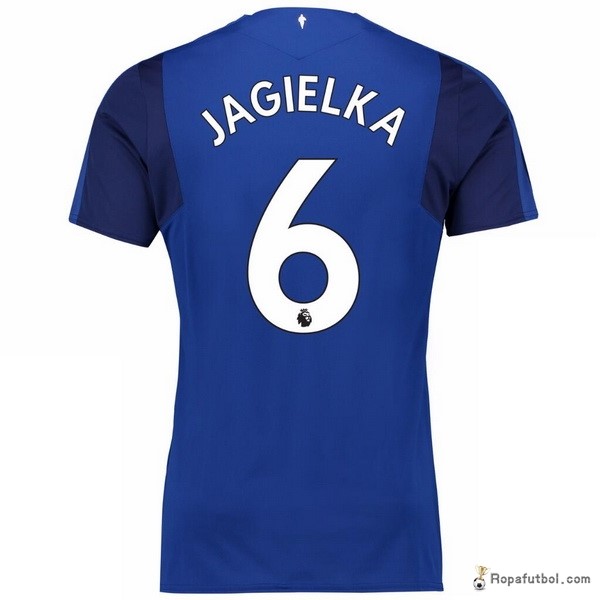 Camiseta Everton Replica Primera Ropa Jagielka 2017/18